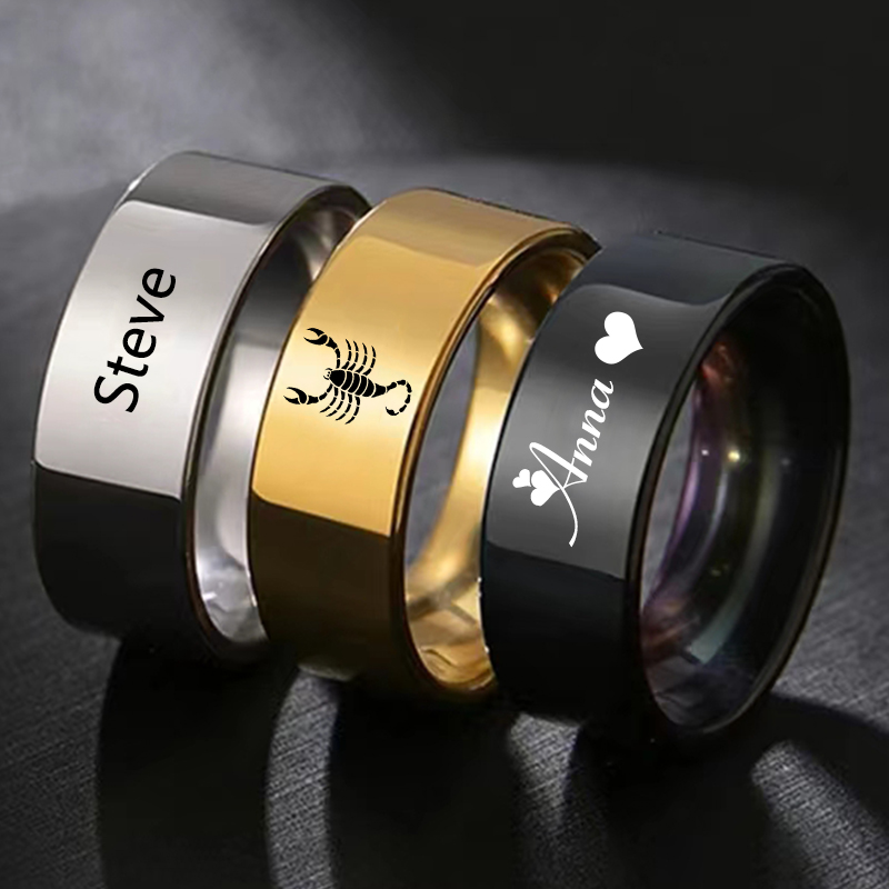Coupling 8Mm - Trendy 8mm Smooth Customized Stainless Steel
