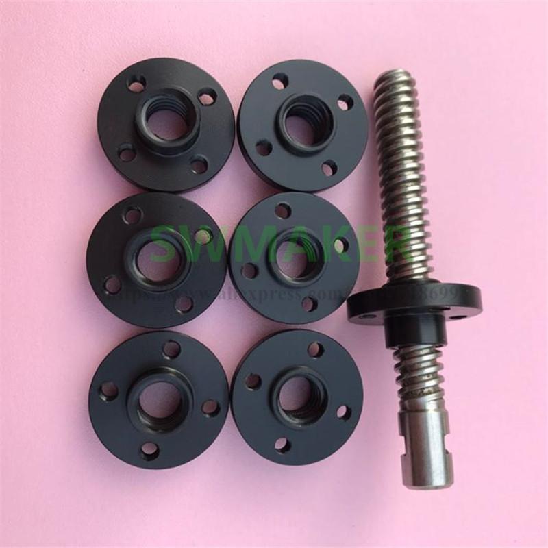 1pcs 3D printer parts T type P - Lead Screw 8Mm recension och pris