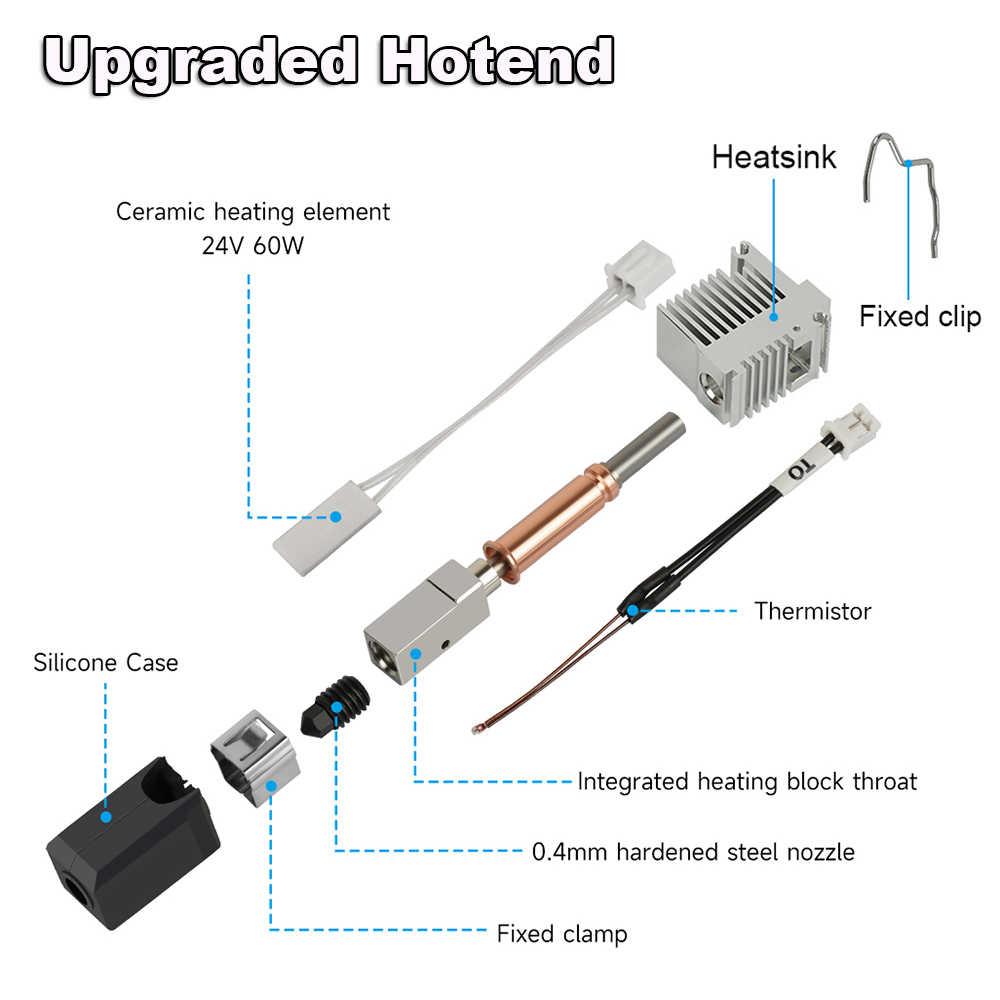 Upgrade Hotend Kit For Anycubi - Gt2 Belt recension och pris