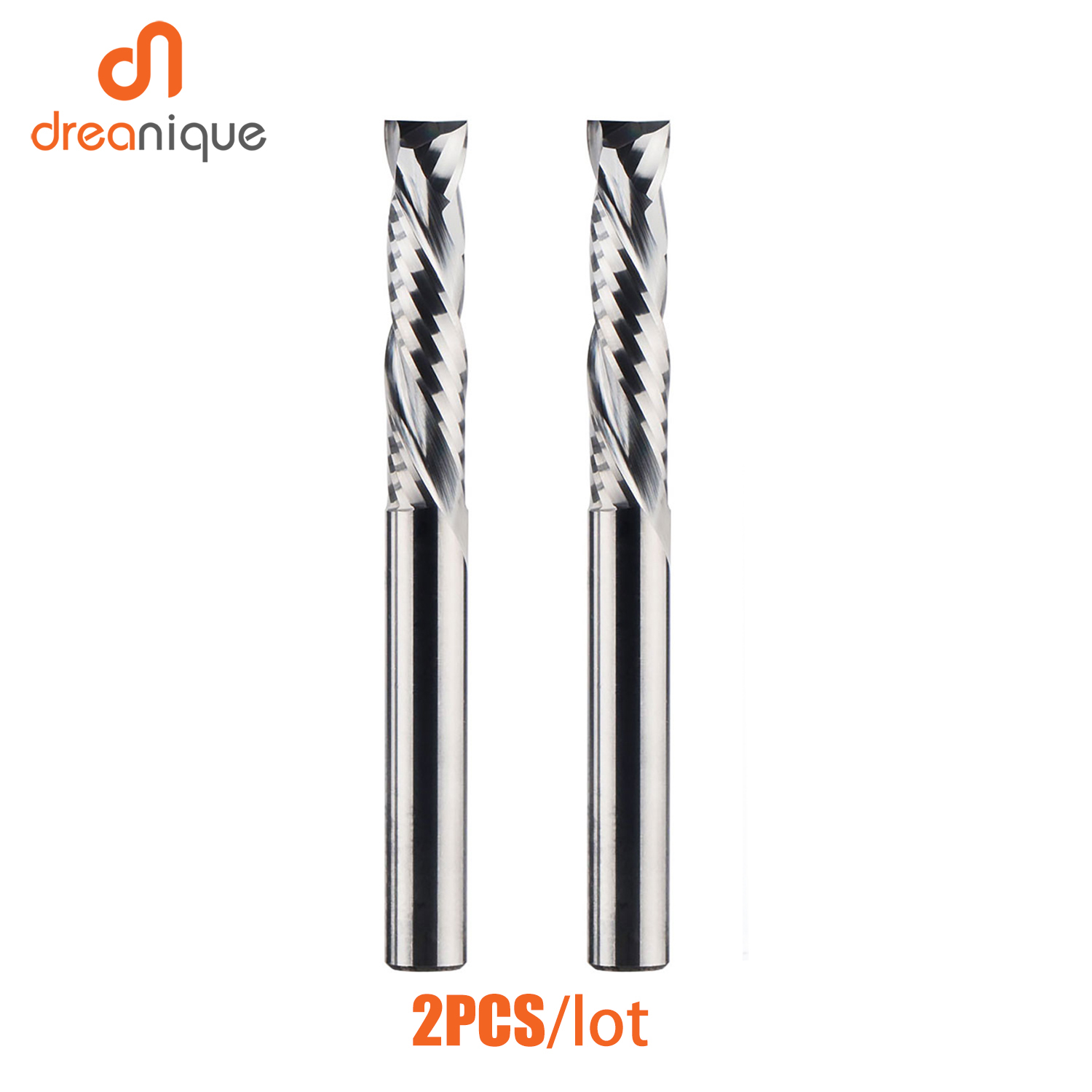 2PC/LOT Compression Milling Cu - End Mill Set recension och pris