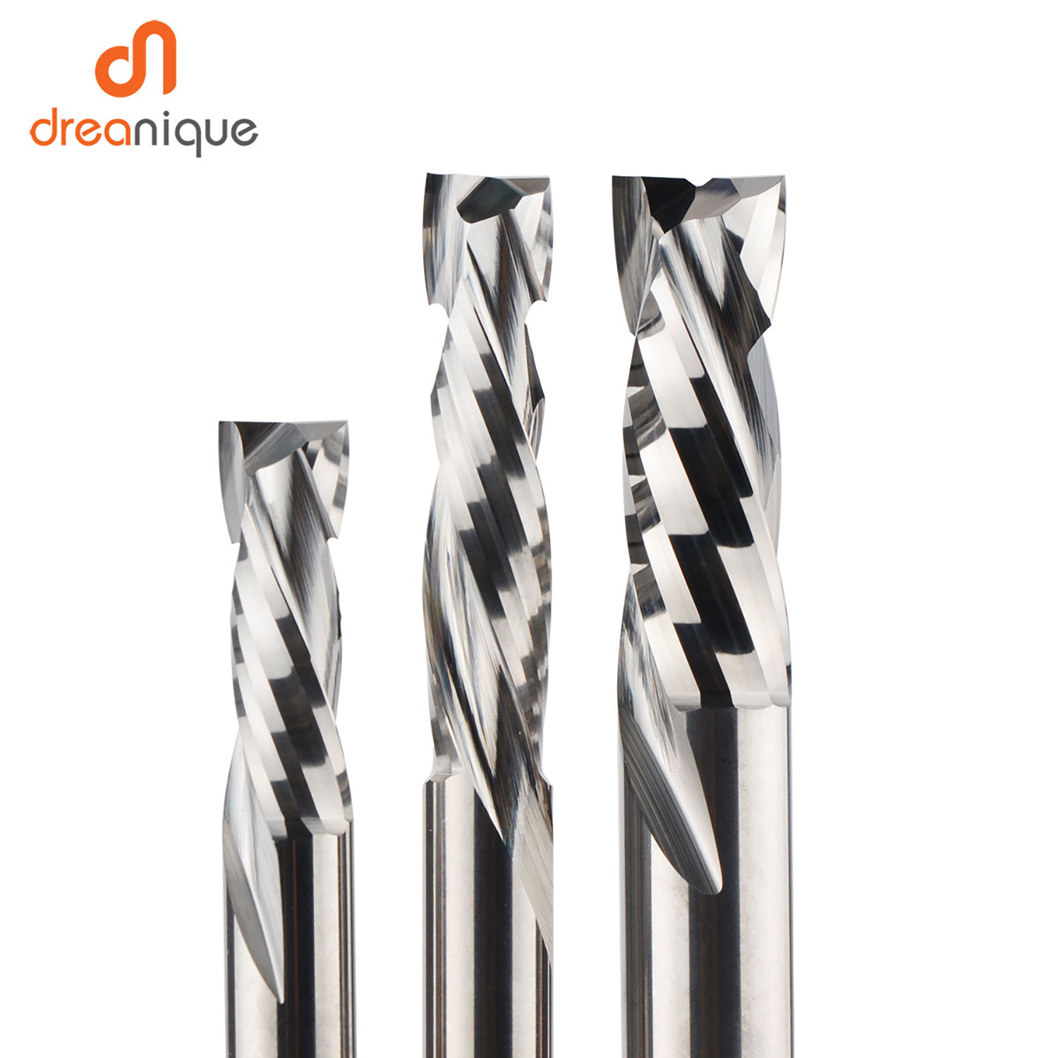2PC/LOT Compression Milling Cu - End Mill Set recension och pris