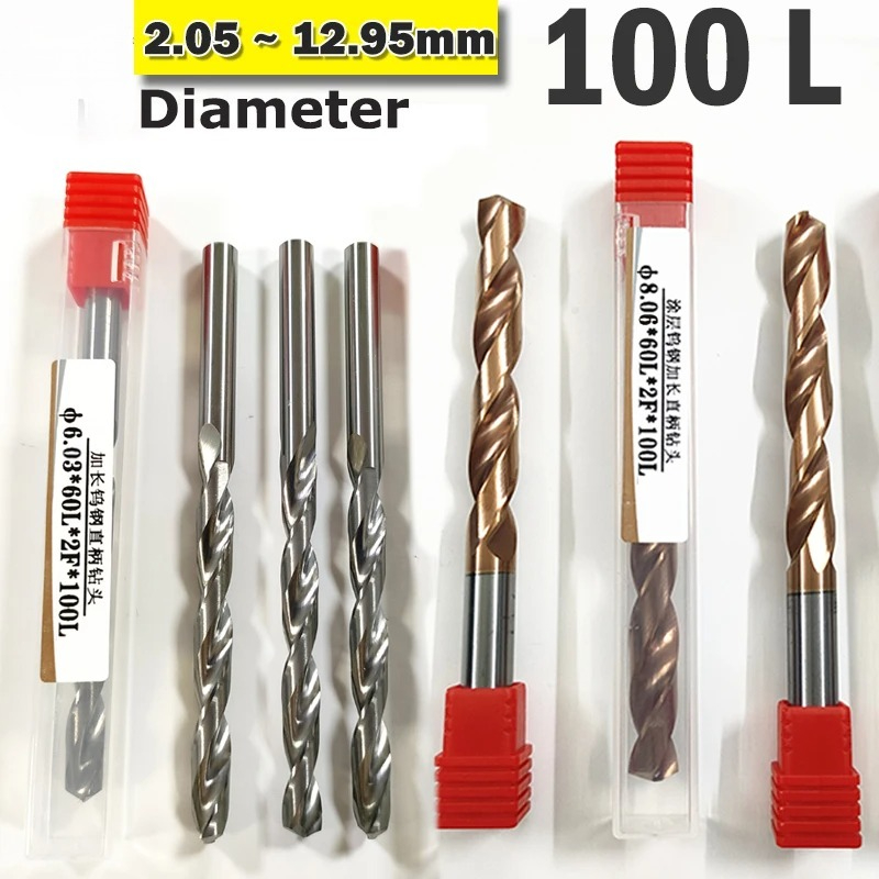 100L Straight Shank Twist Dril - Cnc Bits recension och pris