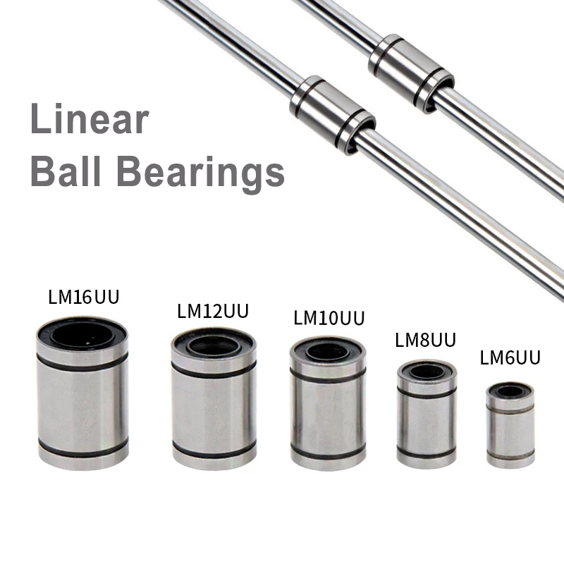 10Pcs LM6UU LM8UU LM10UU LM12U - Linear Rod 8Mm recension och pris