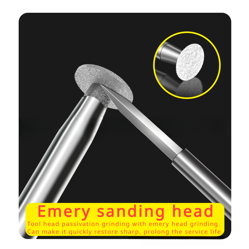 6pc High-spe Steel Engraving C - End Mill Set recension och pris