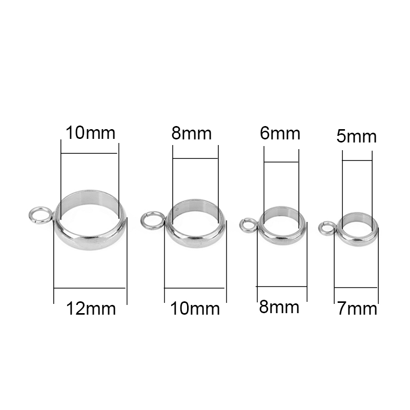 20pcs PVD Never Fade Stainless - Coupling 8Mm recension och pris