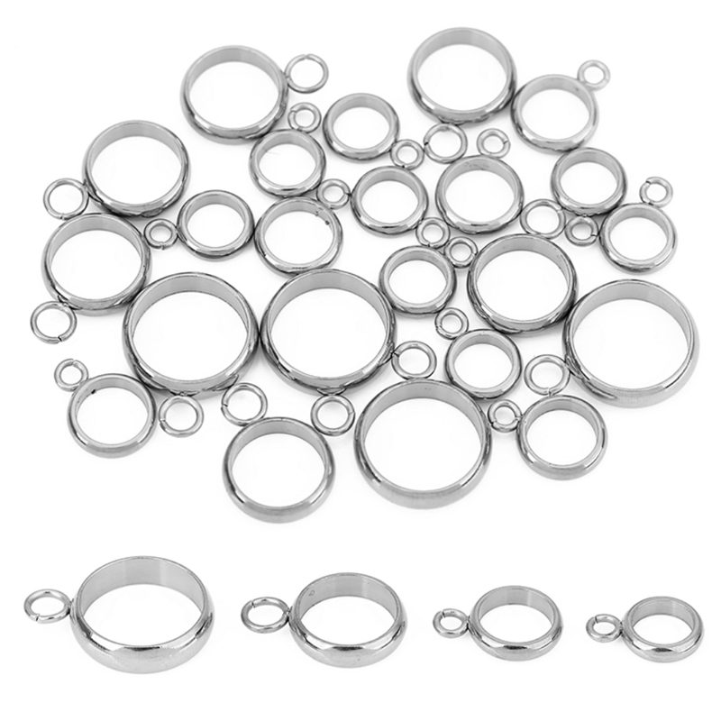 20pcs PVD Never Fade Stainless - Coupling 8Mm recension och pris