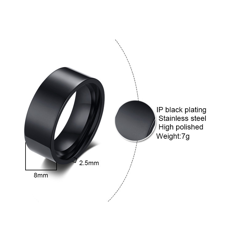 Trendy 8mm Smooth Customized S - Coupling 8Mm recension och pris