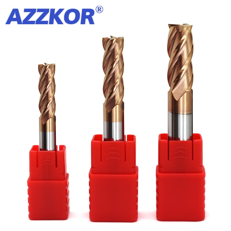 AZZKOR HRC55 5PCS 10PCS Millin - End Mill Set recension och pris