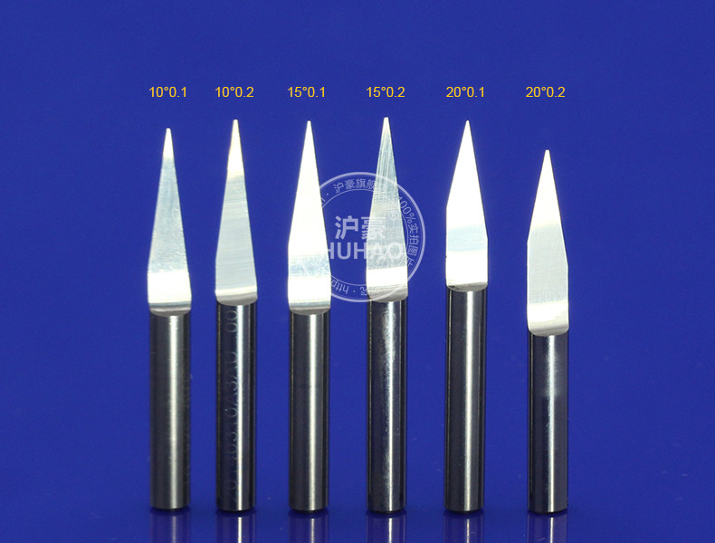 10Pcs 3.175mm Tungsten Bit V S - End Mill Set recension och pris