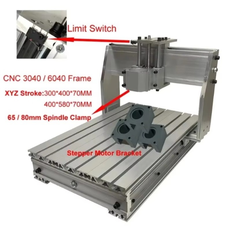 Aluminum CNC 3040 6040 Frame K - Cnc Router recension och pris