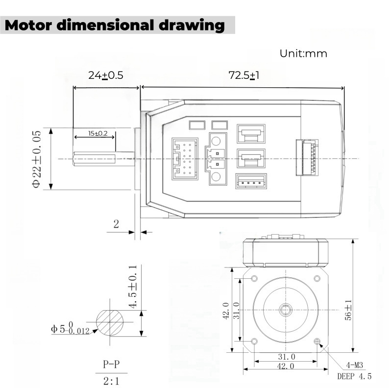 Hot Sale Leadshine Integrated  - Stepper Motor Nema17 recension och pris