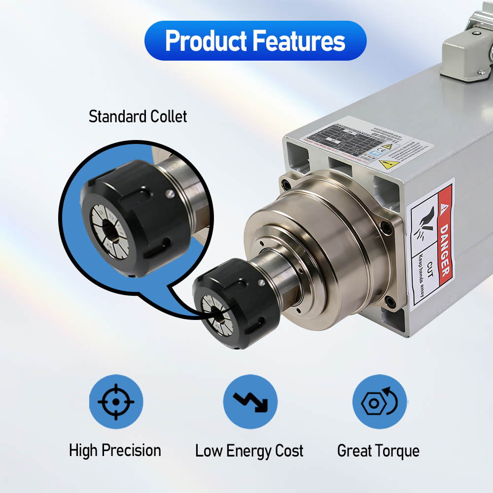 HTNC 4500W220V-ER32-HC 4.5KW A - Water Cooled Spindle recension och pris