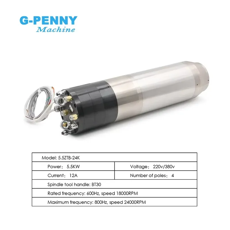 G-Penny BT30 5.5KW/7.5KW 380v  - Spindle Motor recension och pris