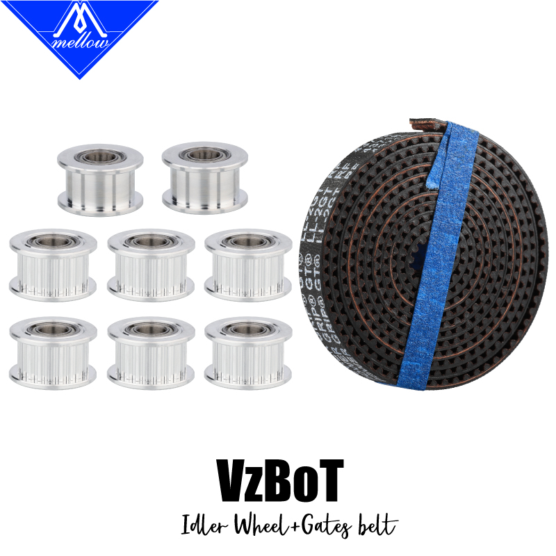 Mellow 1Set Aluminium GT2 Idle - Gt2 Pulley recension och pris