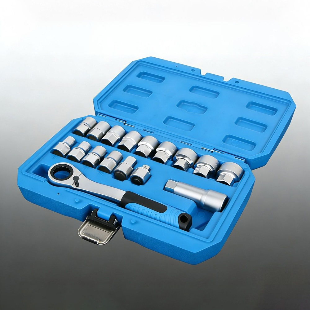 17PCS 12 Point Drive Ratchetin - Cnc Bits recension och pris