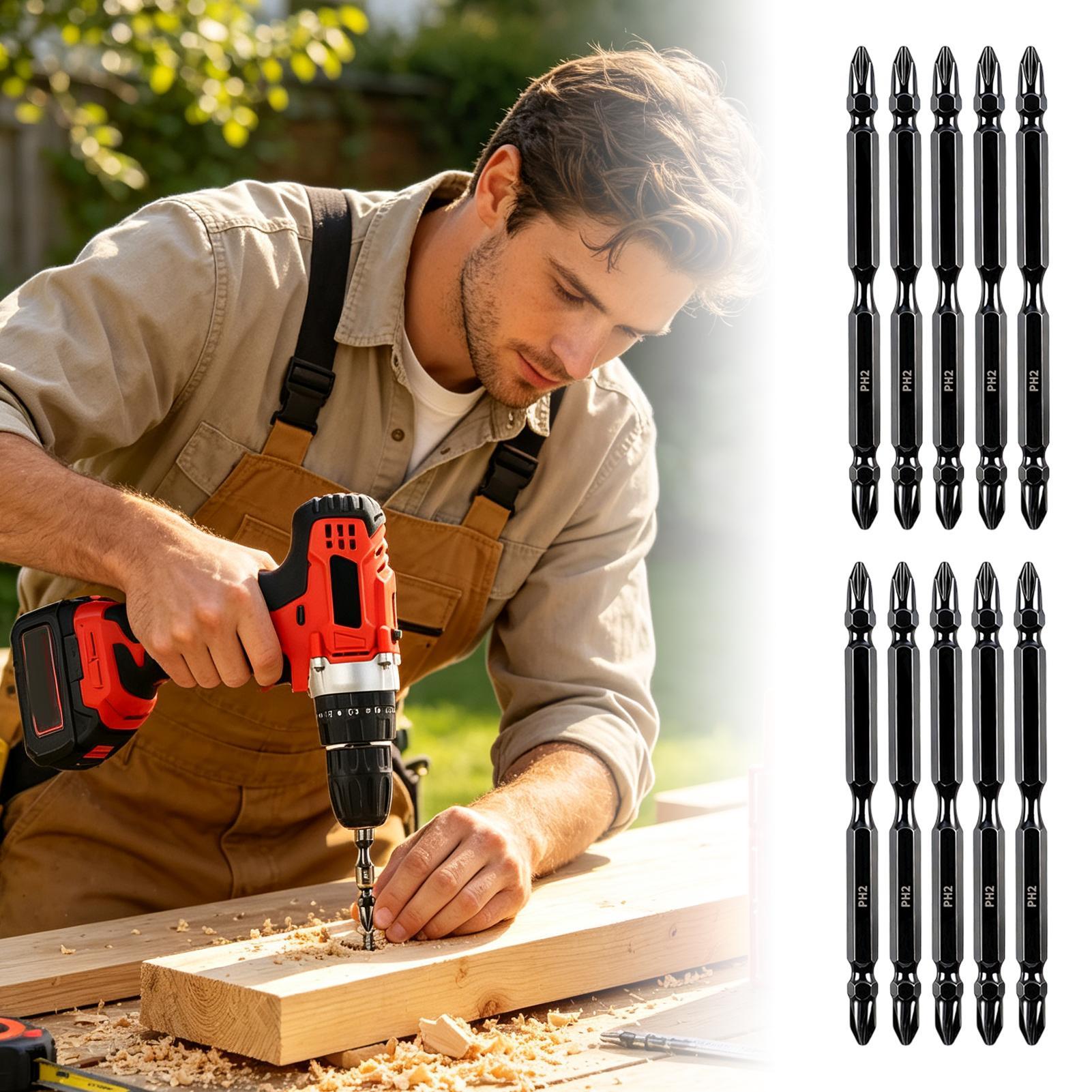 Magnetic Bits Double-Ended Mag - Drill Bit Set recension och pris